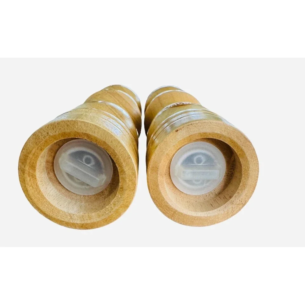 Amstel Light Wooden Salt & Pepper Shakers 8